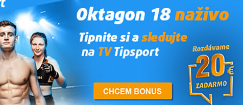 Oktagon 18 naživo na TV Tipsport