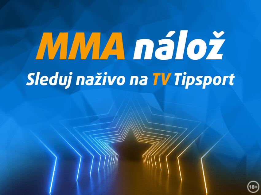 Klikni, vytvor si účet v Tipsporte a sleduj naživo streamy z UFC