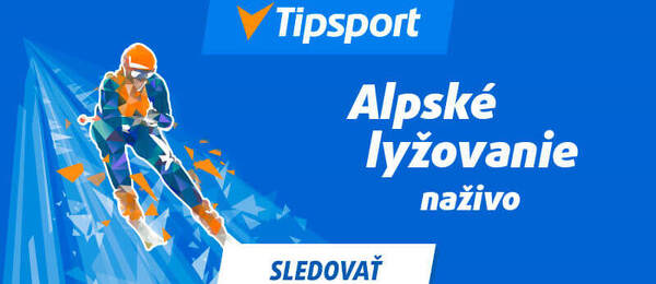 Kliknite SEM a sledujte preteky v alpskom lyžovaní na Tipsport TV!