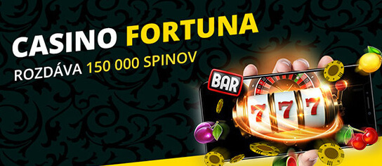 Vo Fortuna kasíne čaká 150 000 free spinov