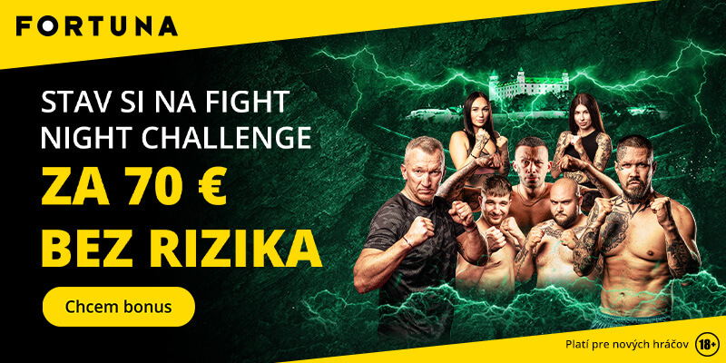 Fortuna bonus 70 € bez rizika