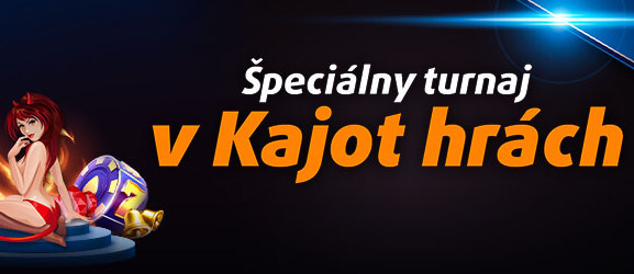 Turnaj v Kajot hrách o 20 000 Eur v Tipsport SK