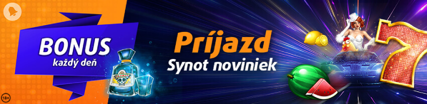 Tipsport online casino – turnaj v Synot novinkách