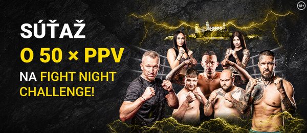 Vyhrajte PPV kód na Fight Night Challenge V