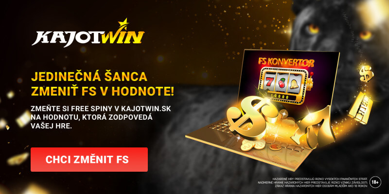 Už ste využili freespin konvertor v KajotWin?