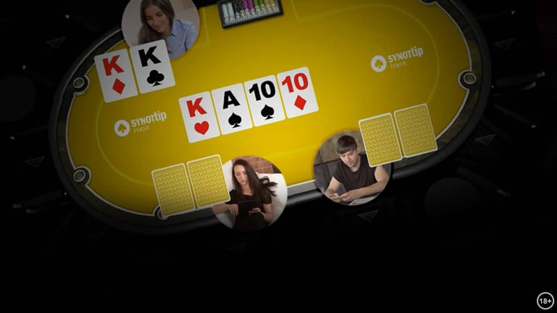 Zahrajte si online poker v SYNOT TIP