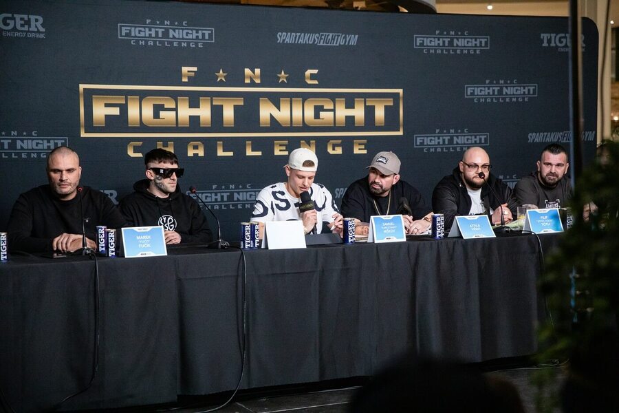 Fight Night Challenge 6 - tlačová konferencia