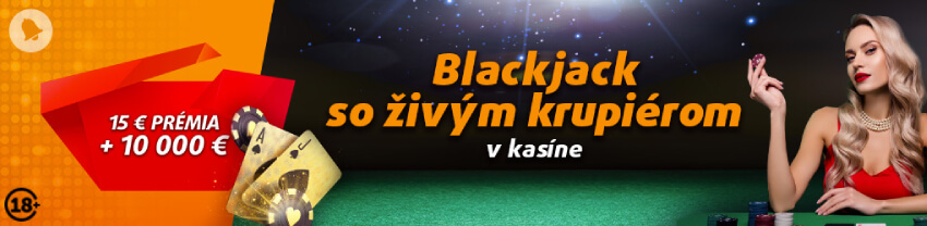 Kliknite a zapojte sa do blackjackového týždňa v Tipsporte