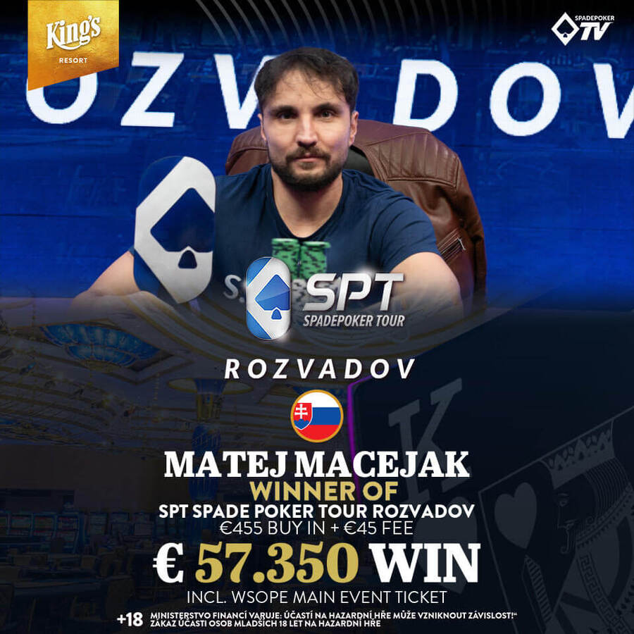 Matej Maceják, šampión SPT Rozvadov 2024