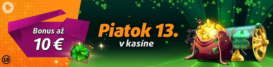 Vyhrajte bonus na piatok trinásteho v Tipsporte