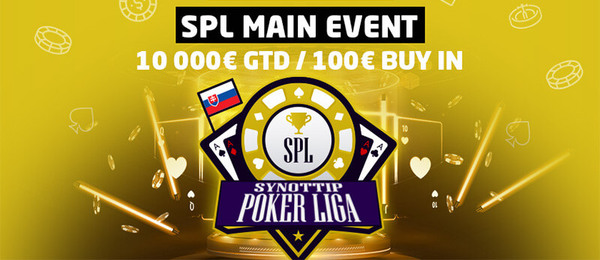 SYNOT TIP Poker Liga Main Event