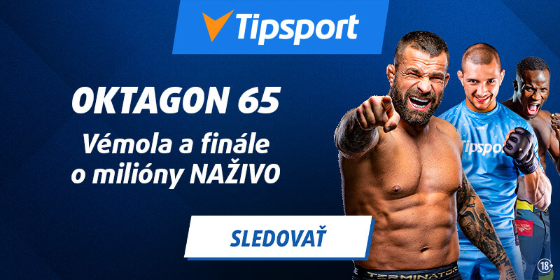 Sledujte Oktagon 65 naživo v Tipsporte.